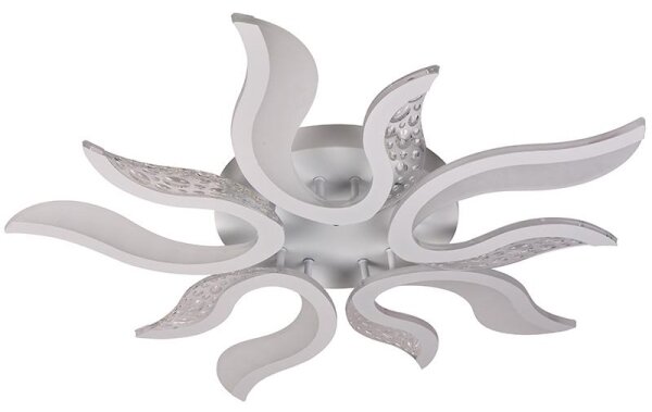LED Stmievateľný prisadený luster LED/65W/230V 3000-6500K biela + diaľkové ovládanie