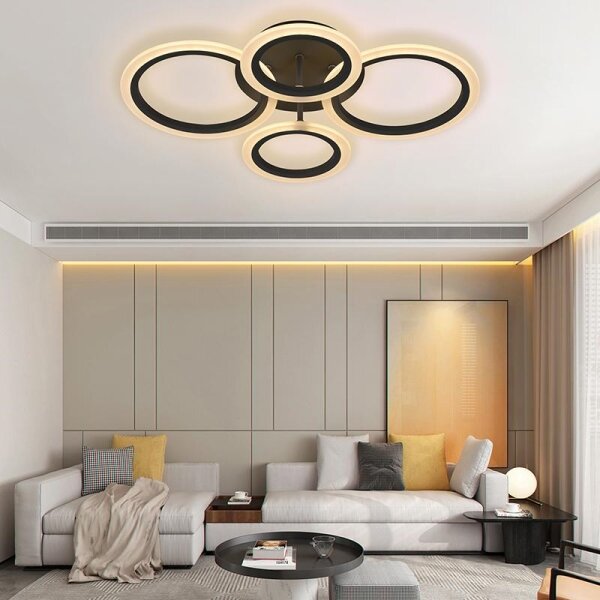 Brilagi - LED stmievateľný prisadený luster ORBITS LED/50W/230V 3000-6500K + DO