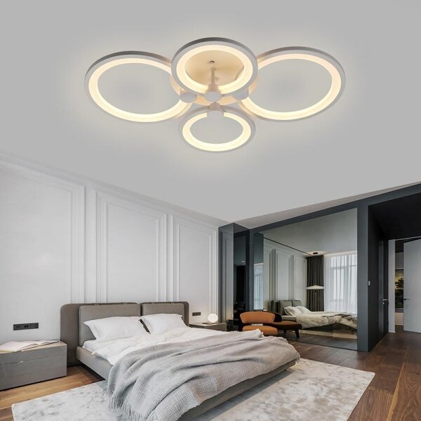 LED Stmievateľný prisadený luster LED/65W/230V 3000-6500K + DO
