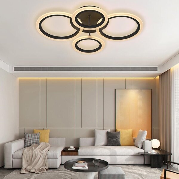 LED Stmievateľný prisadený luster LED/50W/230V 3000-6500K + DO