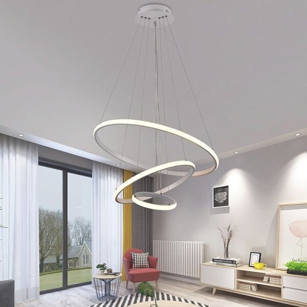 LED Stmievateľný luster na lanku LED/90W/230V 3000-6500K + DO