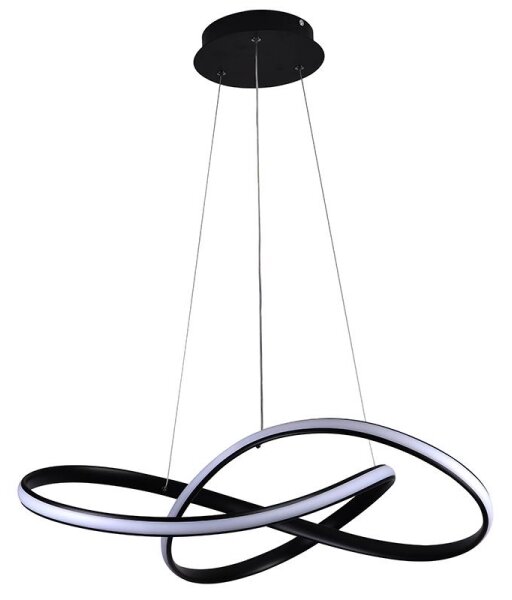 LED Stmievateľný luster na lanku LED/70W/230V 3000-6500K + diaľkové ovládanie