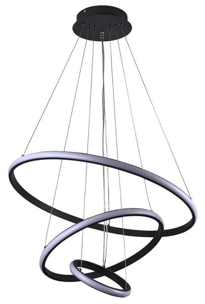 Brilagi - LED stmievateľný luster na lanku CIRCLE LED/90W/230V 3000-6500K + diaľkový ovládač