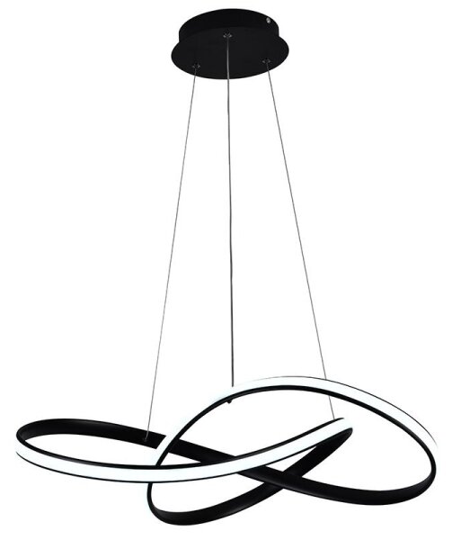 LED Stmievateľný luster na lanku LED/70W/230V 3000-6500K + diaľkové ovládanie