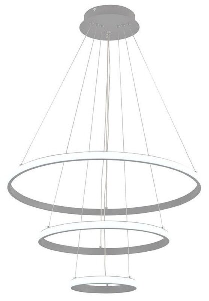 LED Stmievateľný luster na lanku LED/90W/230V 3000-6500K + DO