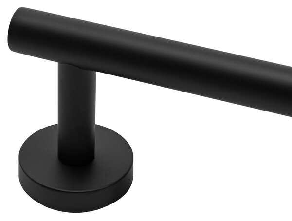 Tutumi Rea, kúpeľňový držiak na uteráky 50cm 322232C, čierna matná, REA-77086