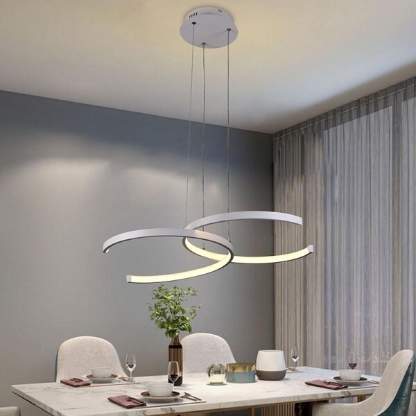LED Stmievateľný luster na lanku LED/50W/230V 3000-6500K + DO