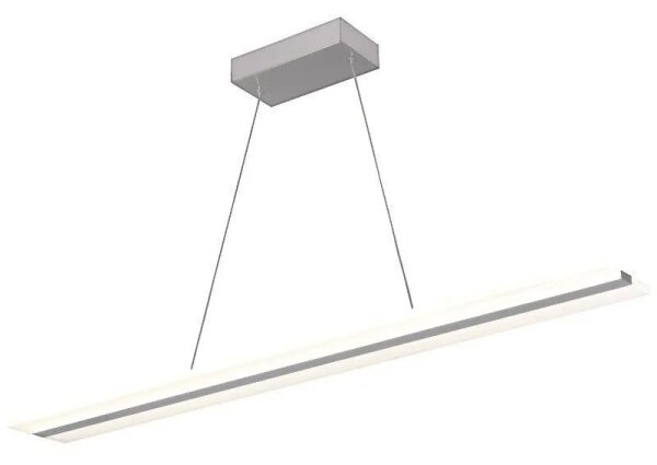 LED Stmievateľný luster na lanku LED/40W/230V 3000-6500K biela + diaľkové ovládanie