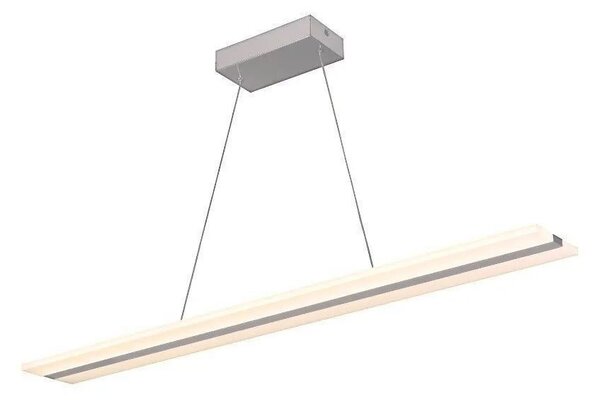 LED Stmievateľný luster na lanku LED/40W/230V 3000-6500K biela + diaľkové ovládanie