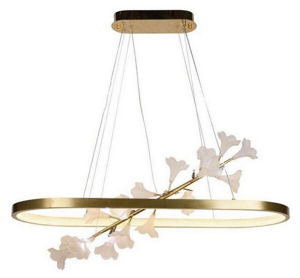 LED Stmievateľný luster na lanku LED/65W/230V 3000-6500K + diaľkové ovládanie