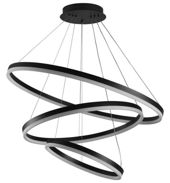 LED Stmievateľný luster na lanku LED/125W/230V 3000-6500K + diaľkové ovládanie