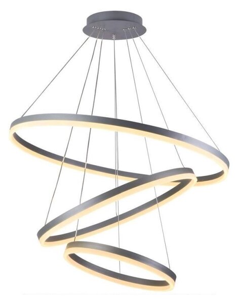 LED Stmievateľný luster na lanku LED/125W/230V 3000-6500K + diaľkové ovládanie
