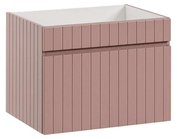 Comad Závesná skrinka pod umývadlo Iconic 60 cm ružová