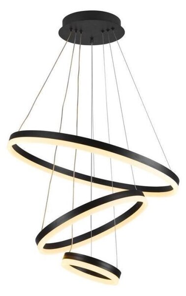 LED Stmievateľný luster na lanku LED/85W/230V 3000-6500K + diaľkové ovládanie