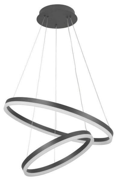 LED Stmievateľný luster na lanku LED/70W/230V 3000-6500K + diaľkové ovládanie