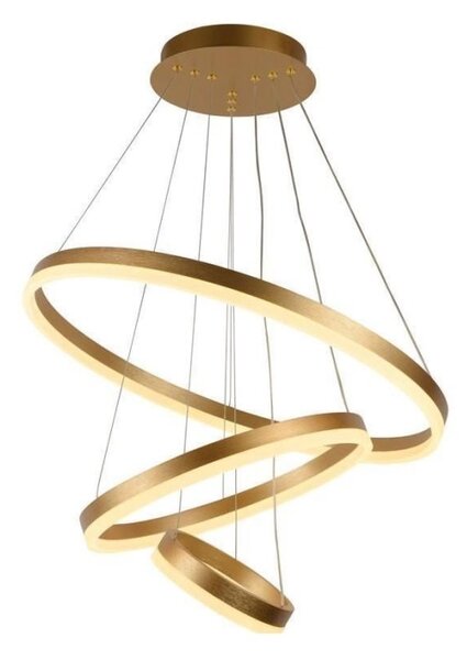 LED Stmievateľný luster na lanku LED/85W/230V 3000-6500K + diaľkové ovládanie