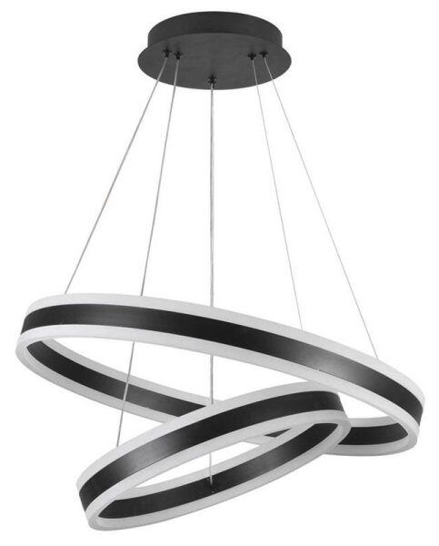 LED Stmievateľný luster na lanku LED/135W/230V 3000-6500K + diaľkové ovládanie