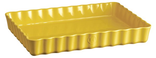 Emile Henry Obdĺžniková forma na koláče, 24 x 34 cm, žltá Provence 906038