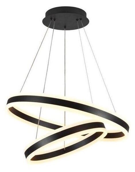 LED Stmievateľný luster na lanku LED/135W/230V 3000-6500K + diaľkové ovládanie