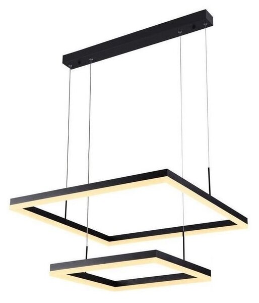 LED Stmievateľný luster na lanku LED/90W/230V 3000-6500K + diaľkové ovládanie