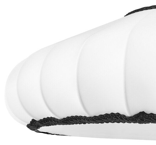 Závesná lampa biela nylon látkové tienidlo osvetlenie moderný štýl obývacia izba