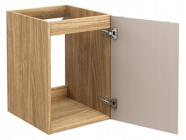 Comad Závesná skrinka pod umývadlo Luxor Beige II s doskou 120 cm béžový/dub olejovaný