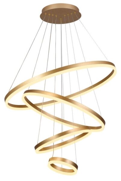 LED Stmievateľný luster na lanku LED/165W/230V 3000-6500K + diaľkové ovládanie