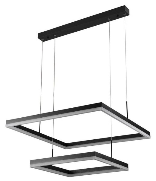 LED Stmievateľný luster na lanku LED/90W/230V 3000-6500K + diaľkové ovládanie