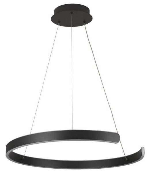LED Stmievateľný luster na lanku LED/70W/230V 3000-6500K + diaľkové ovládanie