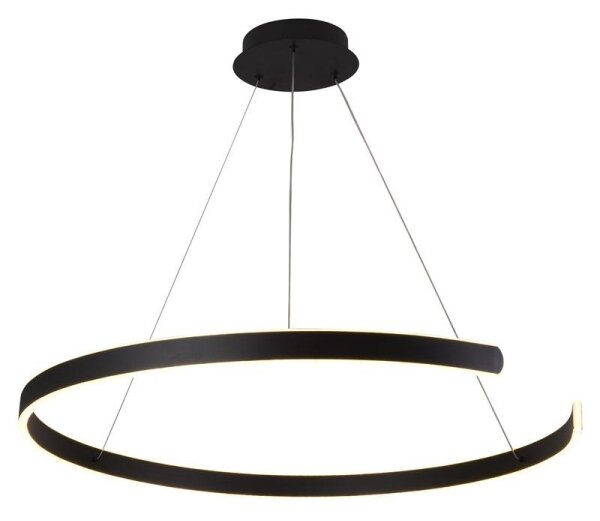 LED Stmievateľný luster na lanku LED/100W/230V 3000-6500K + diaľkové ovládanie
