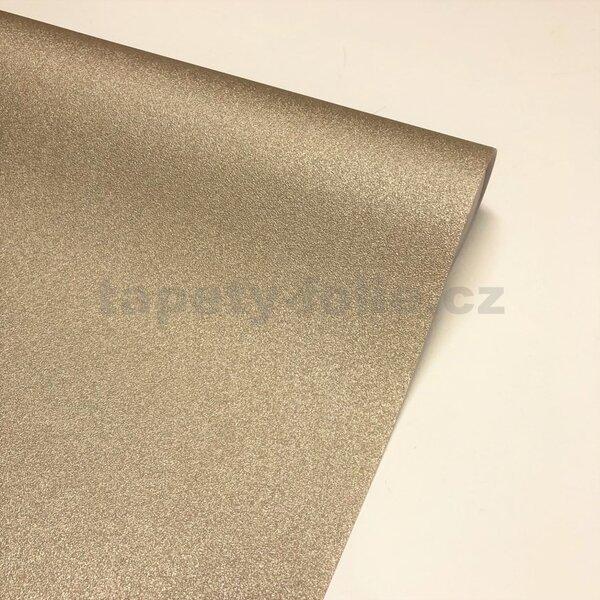Vliesové tapety na stenu IMPOL Jungle Fever JF1214, metalické zlaté, rozmer 10,05 m x 0,53 m, GRANDECO