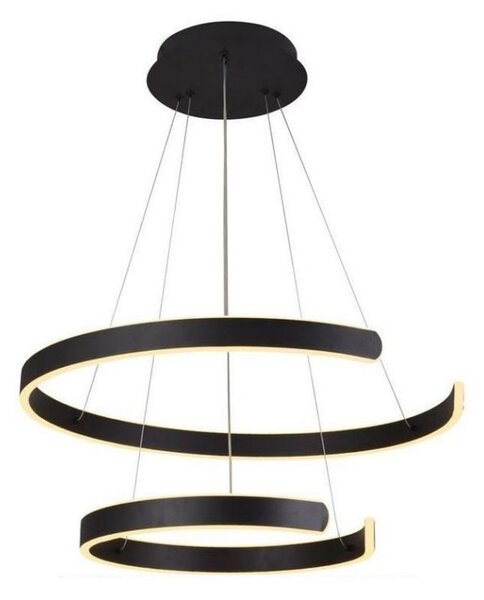 LED Stmievateľný luster na lanku LED/120W/230V 3000-6500K + diaľkové ovládanie