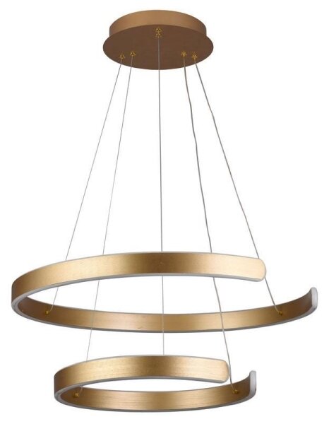 LED Stmievateľný luster na lanku LED/120W/230V 3000-6500K + diaľkové ovládanie