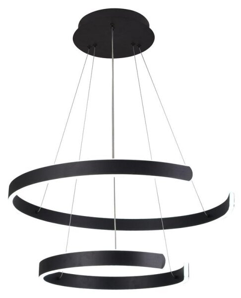 LED Stmievateľný luster na lanku LED/120W/230V 3000-6500K + diaľkové ovládanie