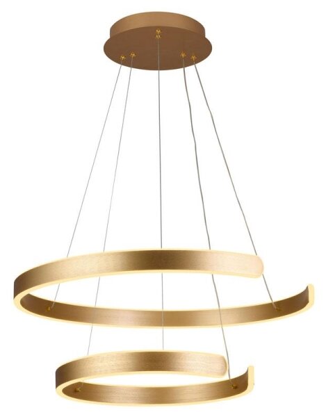 LED Stmievateľný luster na lanku LED/120W/230V 3000-6500K + diaľkové ovládanie