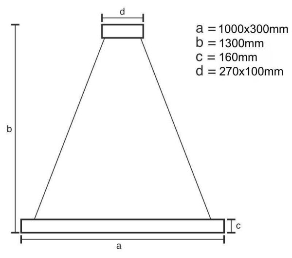 LED Stmievateľný luster na lanku LED/50W/230V 3000-6500K zlatá + diaľkové ovládanie