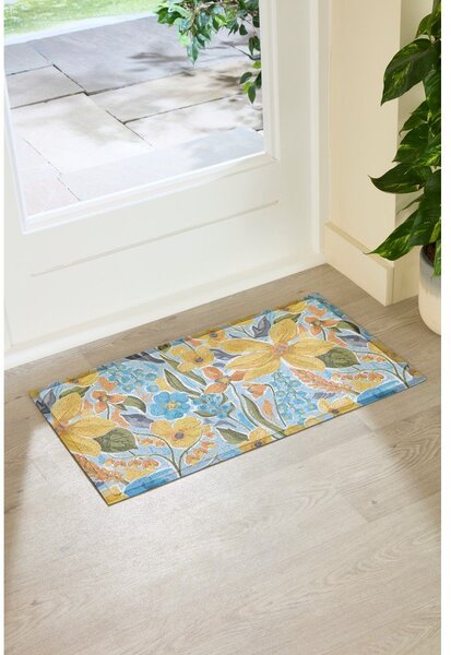 Rohožka z PVC 40x70 cm Flowers – Artsy Doormats