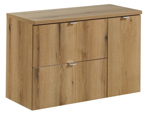 Comad Závesná skrinka pod umývadlo Nova Oak 90 cm dub coast evoke