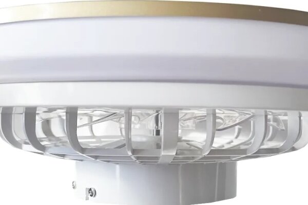 LED Stropné svietidlo s ventilátorom OPAL LED/48W/230V + diaľkové ovládanie