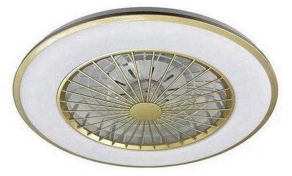 LED Stropné svietidlo s ventilátorom OPAL LED/48W/230V + diaľkové ovládanie