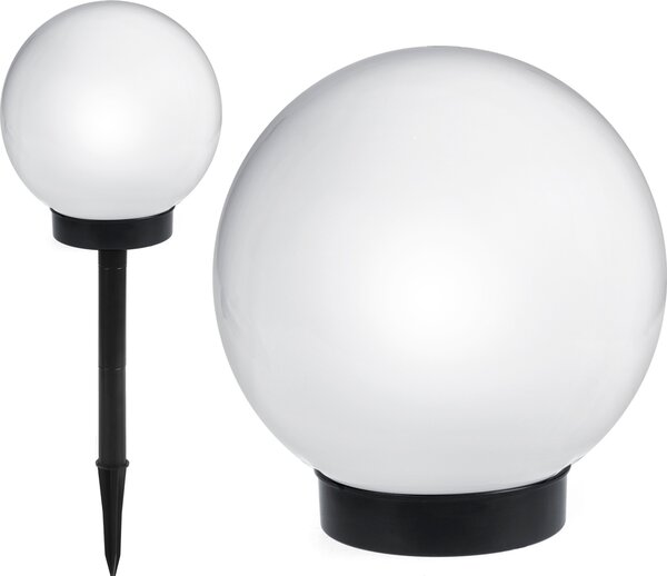 Solárna lampa Solárne guľové záhradné svetlo Solárna zemská špička Zmena farby 30 cm
