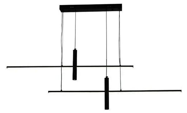 LED Stmievateľný luster na lanku LED/70W/230V 3000-6500K + diaľkové ovládanie