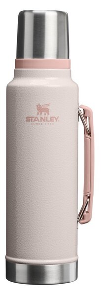 Svetloružová termoska z nehrdzavejúcej ocele 1,4 l Legendary Classic Bottle Hammertone Rose Quartz – Stanley