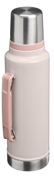 Svetloružová termoska z nehrdzavejúcej ocele 1,4 l Legendary Classic Bottle Hammertone Rose Quartz – Stanley