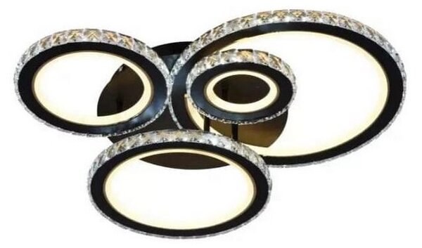 LED Stmievateľný prisadený luster LED/120W/230V 3000-6500K + diaľkové ovládanie