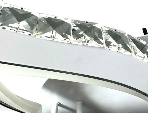 Brilagi - LED Stmievateľný prisadený luster TWIST LED/180W/230V 3000-6500K + DO