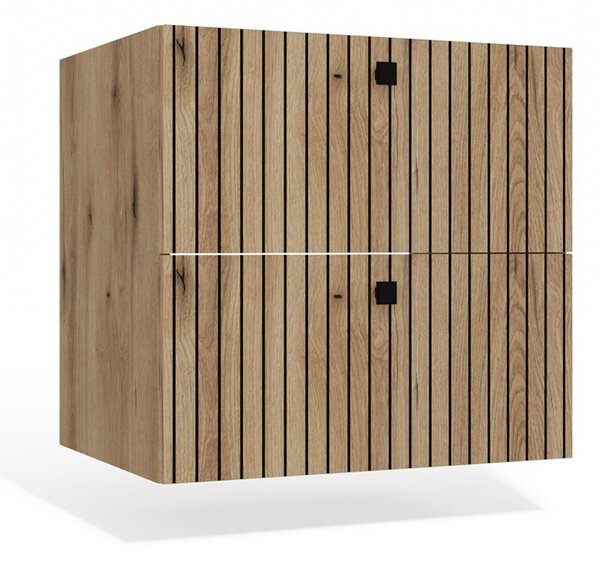 TP Living Závesná skrinka pod umývadlo TIGO 2S 60 cm dub evoke