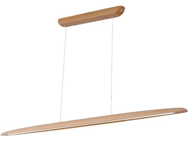 LED Luster na lanku LED/26W/230V 4000K 150 cm buk/masív