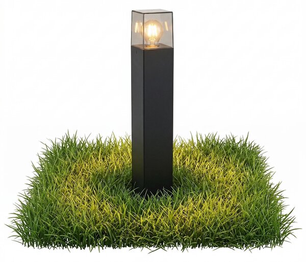 MasterLED LED smerové svietidlo E27 IP44 60 cm čierne stĺpové svietidlo záhradné osvetlenie hliníkové vonkajšie svietidlo záhradná lampa