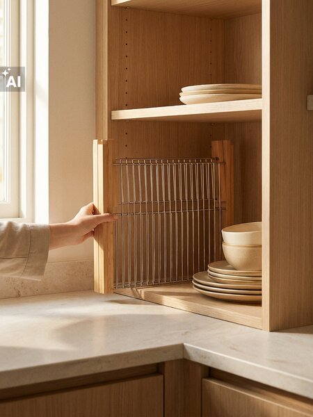 Sinsay - Odkvapkávač na riad - strieborná